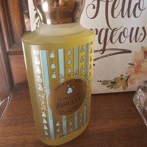 Bath & Body Works Pear Creme Brulee shower gel